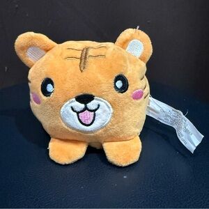 Five Below Moody Tiger Purple Reversible Plush 3” Toy Express Your Mood, Rare